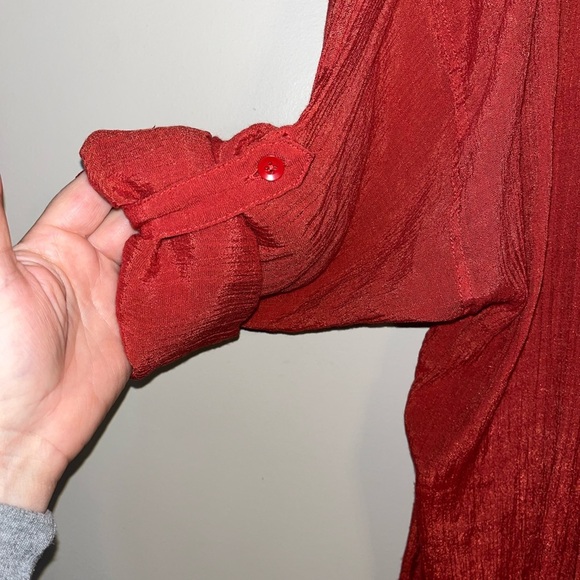 Torrid Button Front Relaxed Fit Tunic - Picture 6 of 6